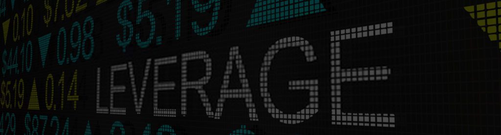 – PU Prime | More Than Trading word leverage with a black background