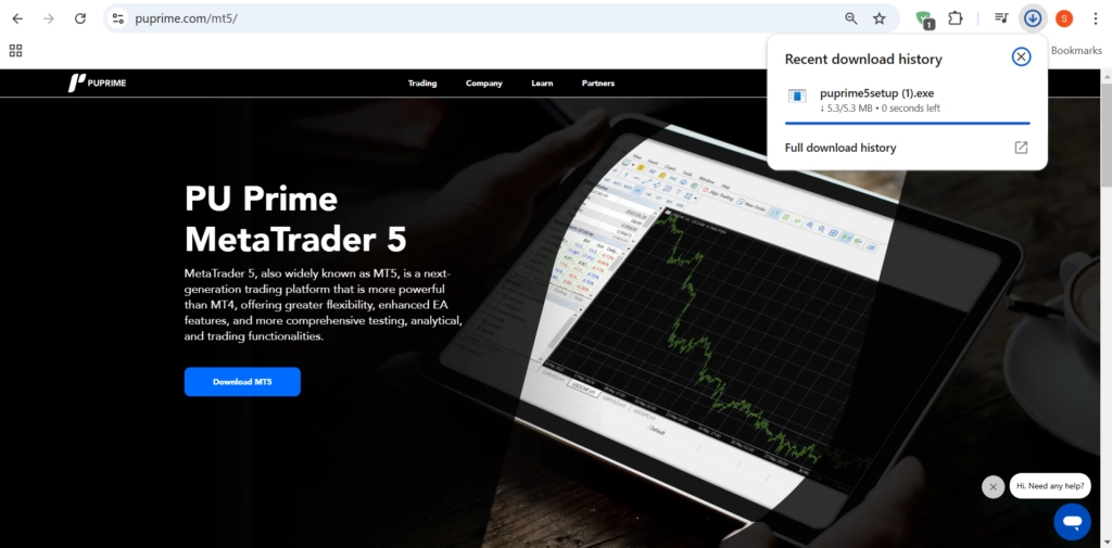 PU Prime MetaTrader 5 – PU Prime | More Than Trading MetaTrader5